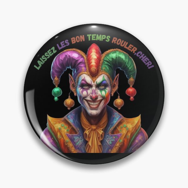 Item preview, Laissez Les Bon Temps Rouler, Cher! Jester Jubilation designed and sold by RiffRaffGraffix.