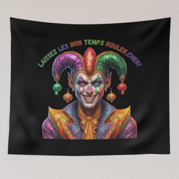 Item preview, Laissez Les Bon Temps Rouler, Cher! Jester Jubilation designed and sold by RiffRaffGraffix.