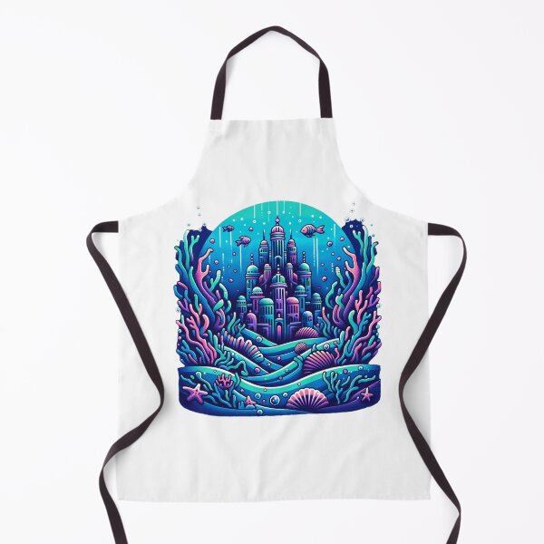 Item preview, Enchanted Underwater Cityscape designed and sold by NAISTUDIOSTO.
