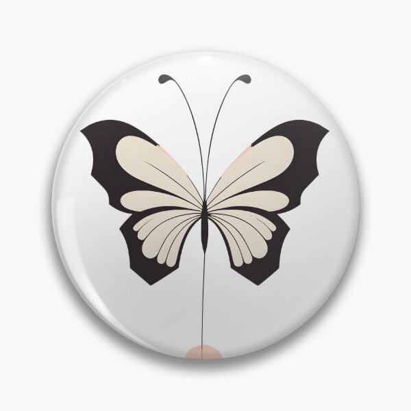 Item preview, Minimalist Butterfly Elegance Art designed and sold by inkArtistryfine.