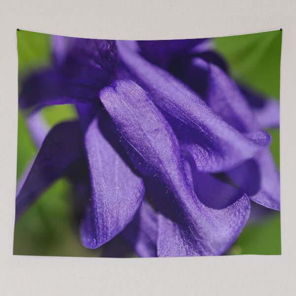 Item preview, Velvet Robes in Royal Purple - Botanical Photography - Original Abstract Fine Art designed and sold by SageFolio.