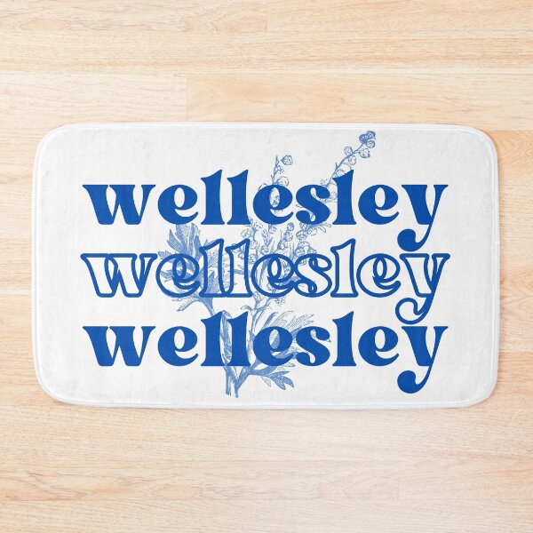 Item preview, Wellesley College Logo Floral designed and sold by wujulike.