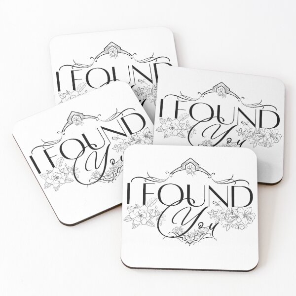 Item preview, found you, good fortune smiles on me, black and white drawing designed and sold by Laultimastar.