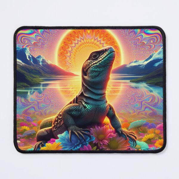Item preview, Enchanted Pet Lizard Rainbow Serenity Voyage designed and sold by Daniel Dudgeon.
