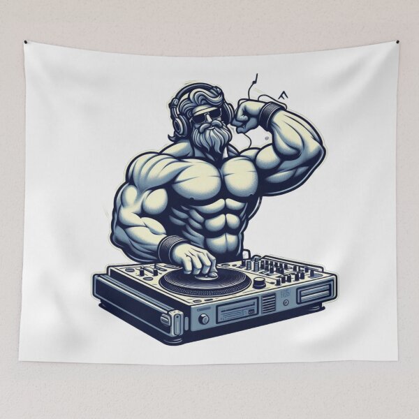 Item preview, DJ Hercules designed and sold by NostosArt.