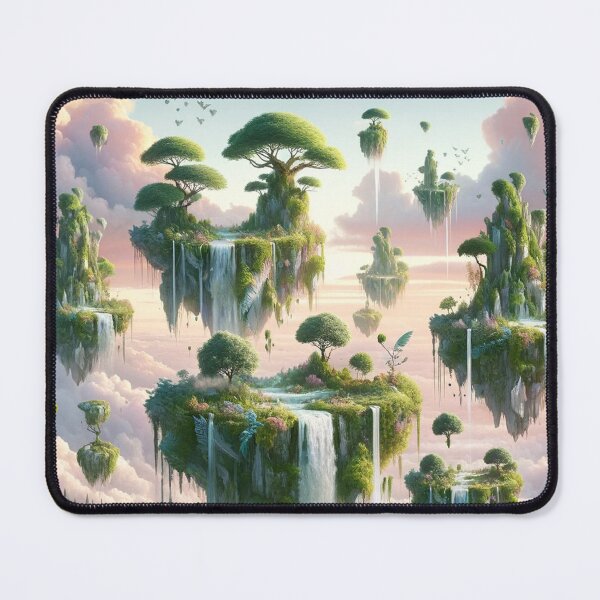 Item preview, Mystical Floating Islands Paradise designed and sold by NAISTUDIOSTO.