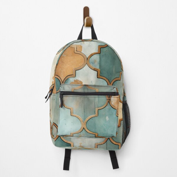 Item preview, Weathered and worn Moroccan tile print designed and sold by dcrc.