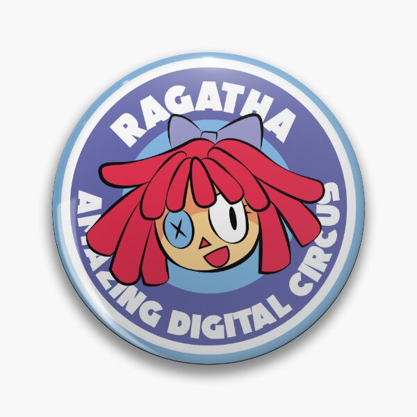 Item preview, THE AMAZING DIGITAL CIRCUS: RAGATHA CIRCLE EMBLEM designed and sold by FunGangStore.