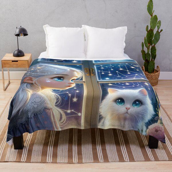 Item preview, Luna And The Mooncat designed and sold by DronzaX.