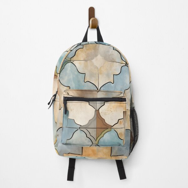 Item preview, weathered and worn moroccan tile print designed and sold by dcrc.