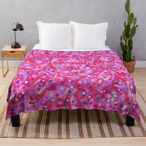 Item preview, Snow Storm of Circular Magenta Shades designed and sold by inklets.