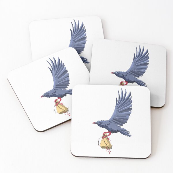 Item preview, The raven carries love in a bag  designed and sold by Mariarti-ink.