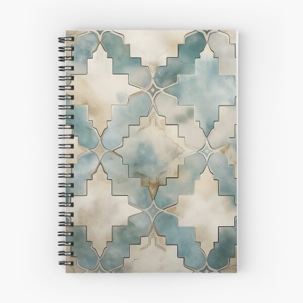 Item preview, weathered and worn moroccan tile print designed and sold by dcrc.