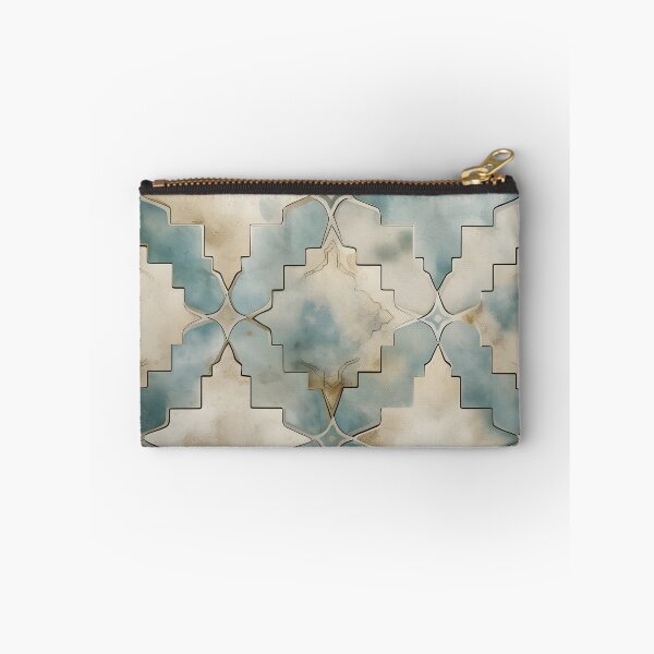 Item preview, weathered and worn moroccan tile print designed and sold by dcrc.