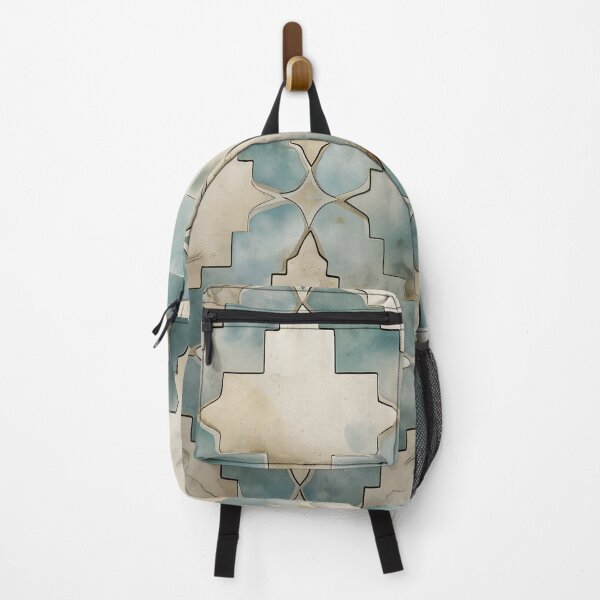 Item preview, weathered and worn moroccan tile print designed and sold by dcrc.
