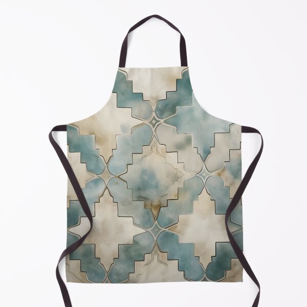 Item preview, weathered and worn moroccan tile print designed and sold by dcrc.