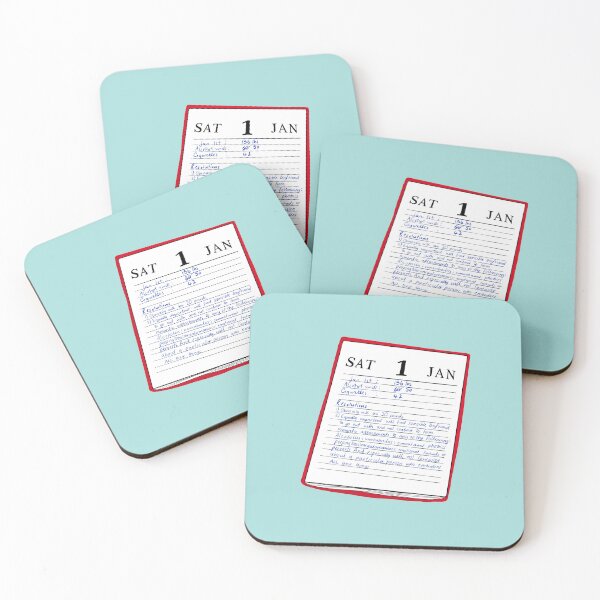 Item preview, Bridget Jones' New Year Resolutions designed and sold by Binky Studio.