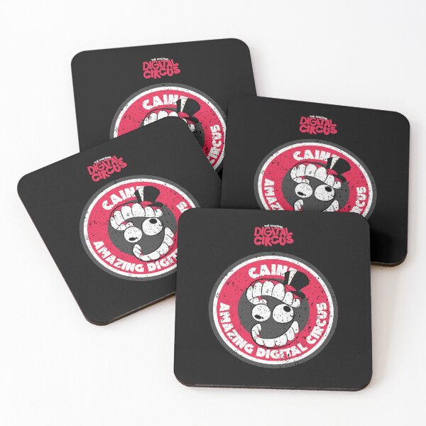 Aperçu de l'œuvre L'ÉTONNANT CIRQUE NUMÉRIQUE : EMBLÈME DU CERCLE DE CAÏN (GRUNGE) créée et vendue par FunGangStore.