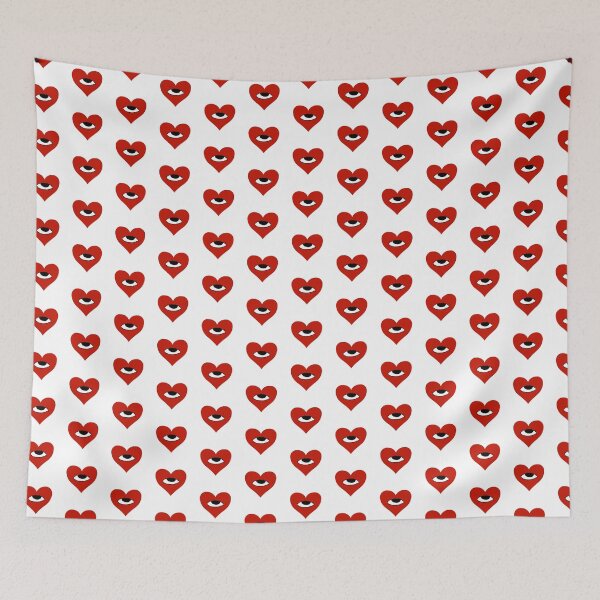 Item preview, Valentines red heart with eye  designed and sold by frozencoco.