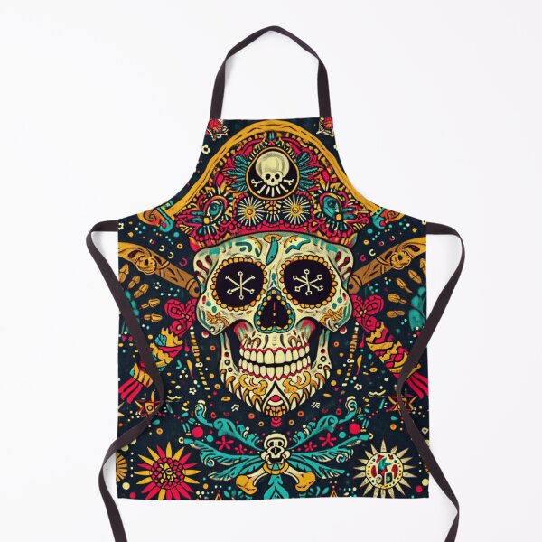 Item preview, Cosmic Pirate Calavera - Nautical Skull Art designed and sold by Nicholas Panek.