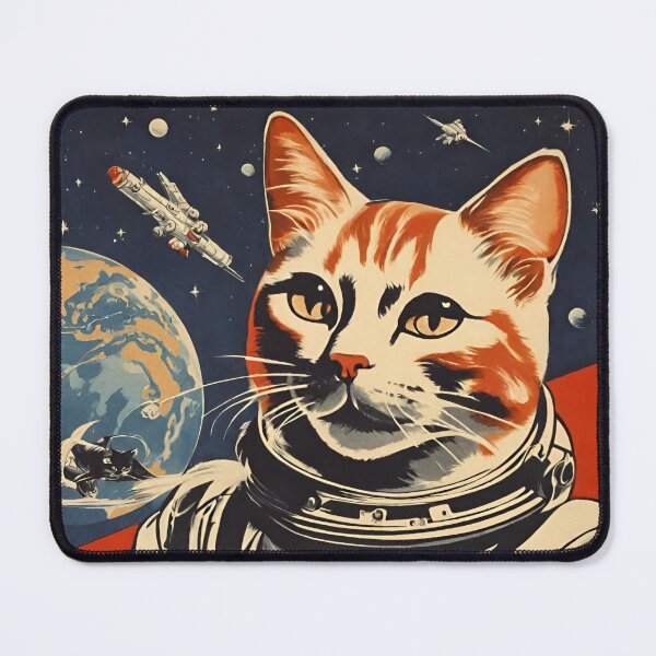 Item preview, A hero reflecting. - soviet cat designed and sold by BoxcarDesigns.