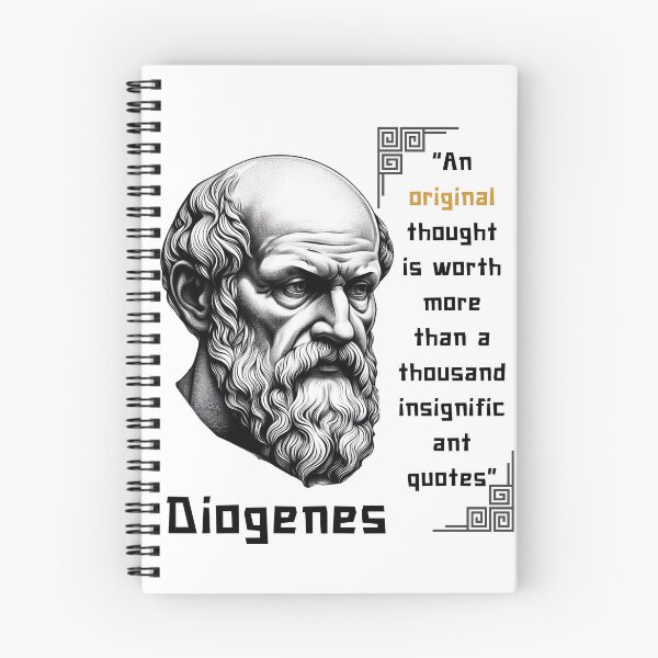 Item preview, Diogenes famous quote for stoics designed and sold by CachoGlorious.