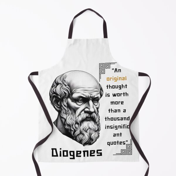 Item preview, Diogenes famous quote for stoics designed and sold by CachoGlorious.