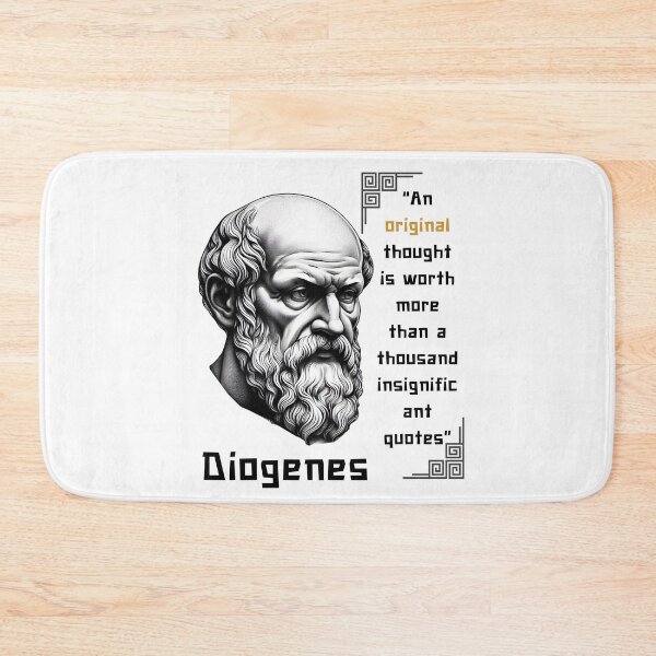 Item preview, Diogenes famous quote for stoics designed and sold by CachoGlorious.