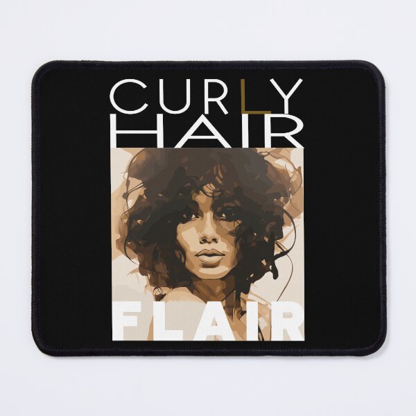 Item preview, Curly hair flair style A - white text designed and sold by TertlPeak by kaez.