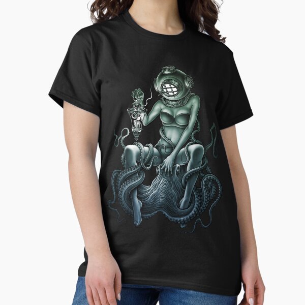 Item preview, Fantasy galaxy walker with creepy octopus designed and sold by Winya.