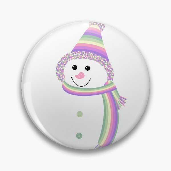 Item preview, Genderfae Pride Snowman Snowperson Green Yellow Pink Purple designed and sold by JoyfulJen.