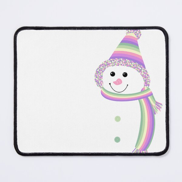 Item preview, Genderfae Pride Snowman Snowperson Green Yellow Pink Purple designed and sold by JoyfulJen.