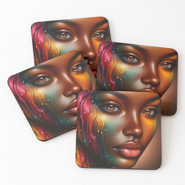 Item preview, Stunning Color Drip Lady designed and sold by TrulyBlessedLLC.