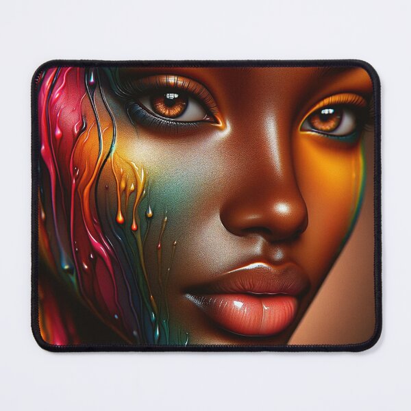 Item preview, Stunning Color Drip Lady designed and sold by TrulyBlessedLLC.