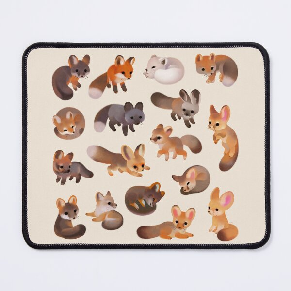 Item preview, Foxes - beige designed and sold by pikaole.