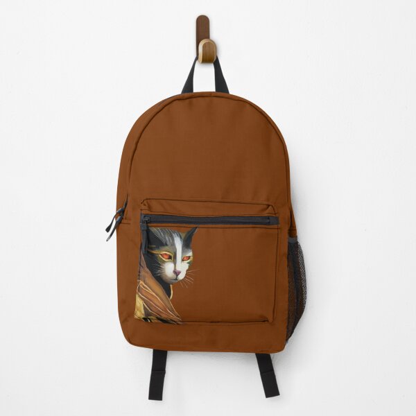 Item preview, Wise Cat Monk Painting designed and sold by MCNelsonArt.