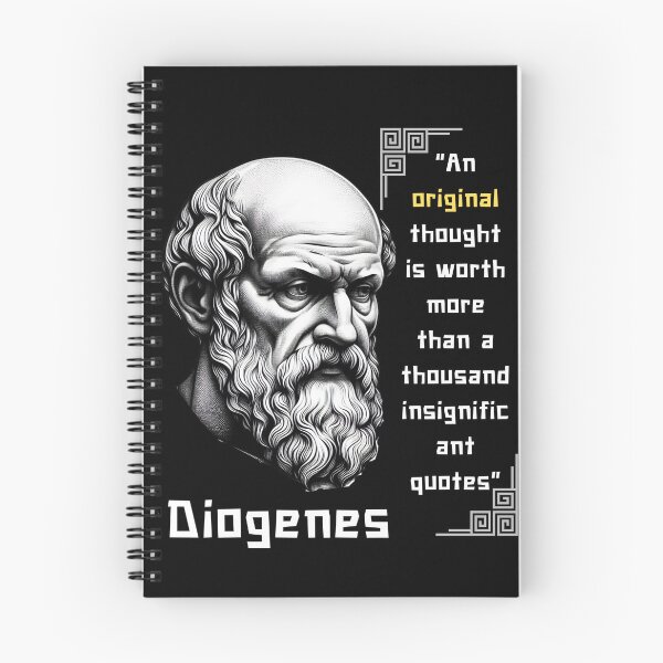 Item preview, Diogenes famous quote for stoics designed and sold by CachoGlorious.