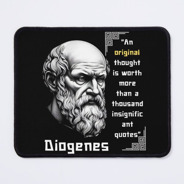 Item preview, Diogenes famous quote for stoics designed and sold by CachoGlorious.