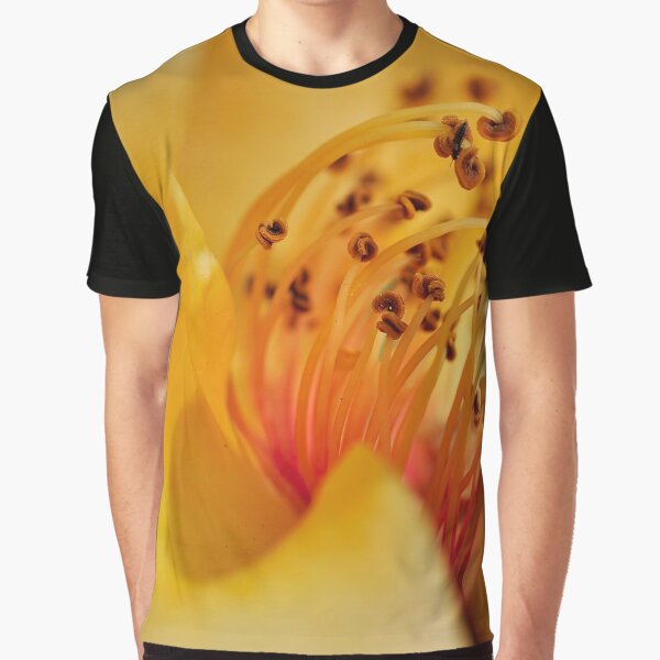 Canyon Mirage in Sherbet Yellow and Orange - Botanical Photography - Original Abstract Fine Art Graphic T-Shirt