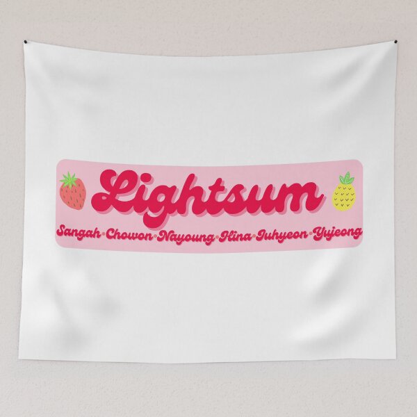 Item preview, Lightsum Kpop Girl Group Logo designed and sold by wujulike.