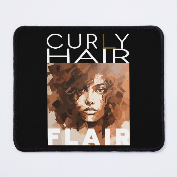 Item preview, Curly hair flair style C - white text designed and sold by TertlPeak by kaez.