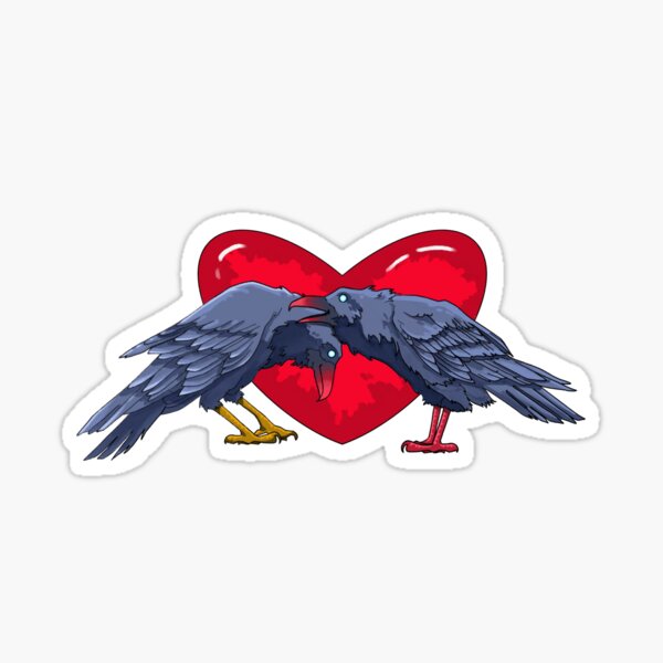 Item preview, Raven’s love once and forever  designed and sold by Mariarti-ink.