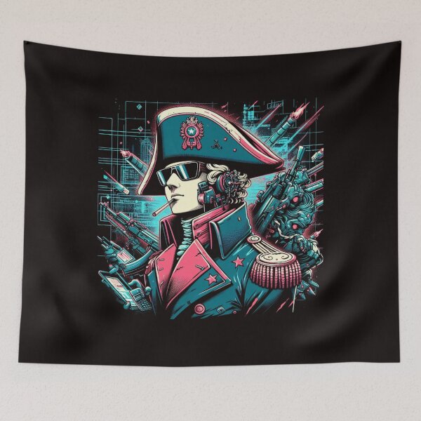 Item preview, Cyberpunk Napoleon Bonaparte  designed and sold by obviouslogic.