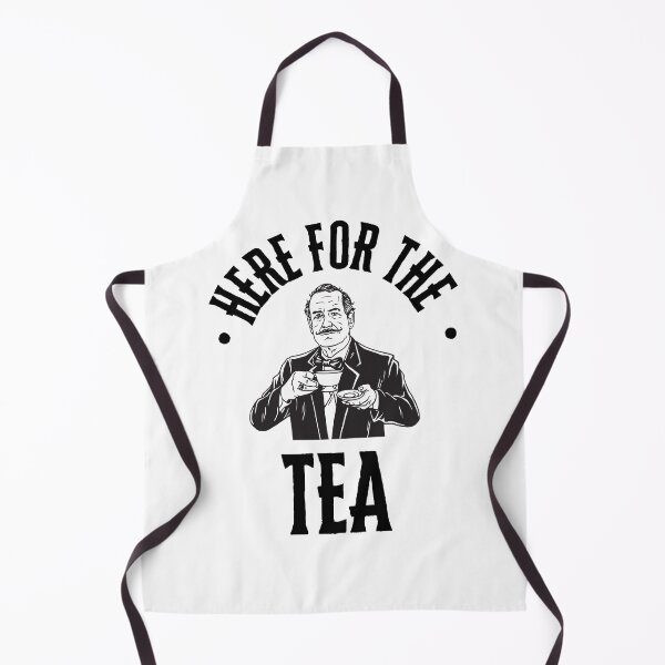 Item preview, Just Here For the Tea BLack designed and sold by InkWhirl.