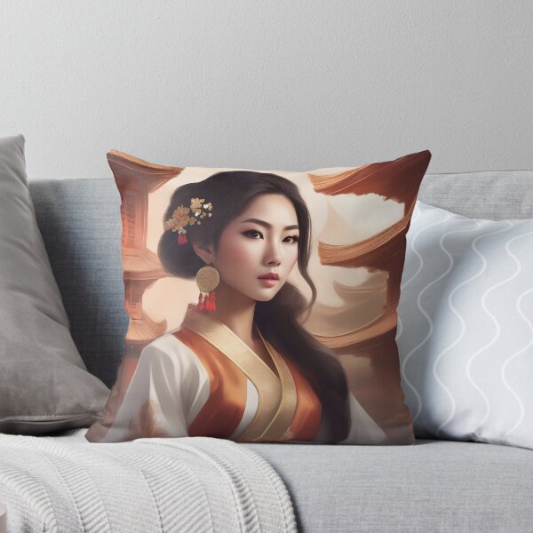 Item preview, Asian Woman In A Traditional Dress designed and sold by JoyPhotoArt.