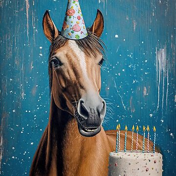 Happy Birthday Horse Confetti Party Hat GIF Birthday Hat For Horse