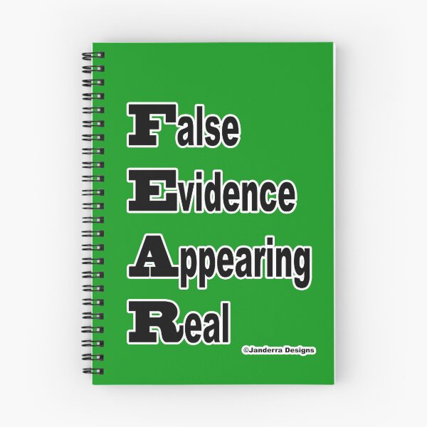 Item preview, Green Fear - False Evidence Appearing Real designed and sold by JanderraDesigns.