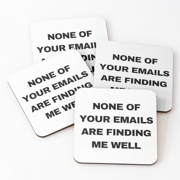 Item preview, None of your emails are finding me well designed and sold by SimplyMots.