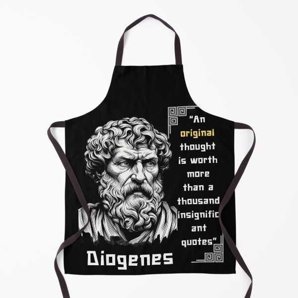 Item preview, Diogenes famous quote for stoics lovers designed and sold by CachoGlorious.