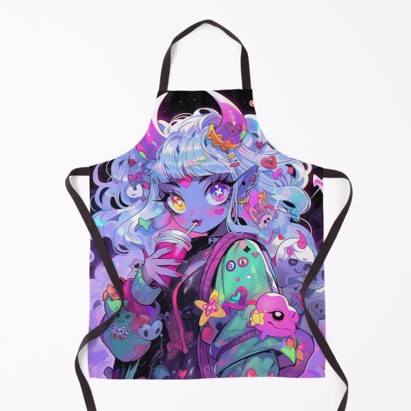 Item preview, Kawaii Cosmic Dreamer Anime Girl designed and sold by bubblegoth.